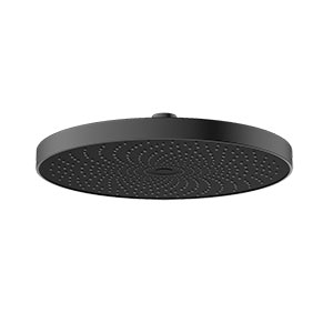 Głowica deszczowni okrągła ABS 26 cm, gun metal