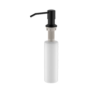 Dozownik do mydła lub płynu 350 ml, czarny
