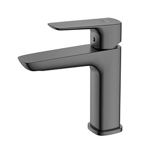 Bateria umywalkowa stojąca, gun metal