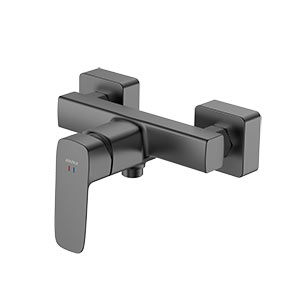 Bateria prysznicowa, gun metal